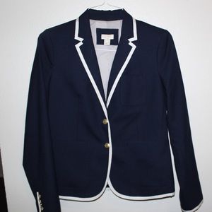Navy blue blazer